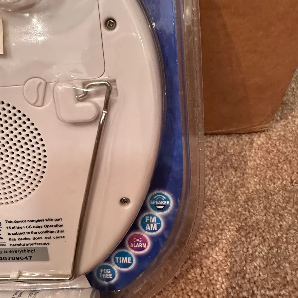 Am/Gm fog free shower mirror
